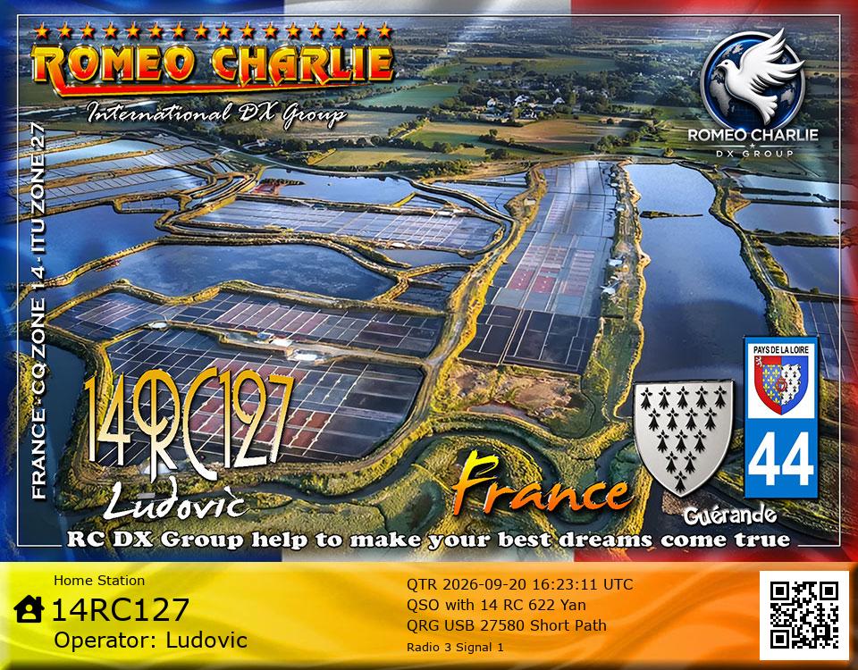14RC127 - Romeo Charlie Operator
